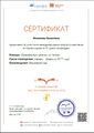 Сертификат Страна читающая Чехов Вишневый сад Мочалова февраль 2017.jpg