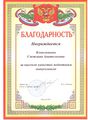 Благодарность Ковалишиной С.А. за высокое качество подготовки выпускников 2013.jpg