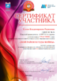 Сертификат участника Мой район в годы войны Родионова 2023.png
