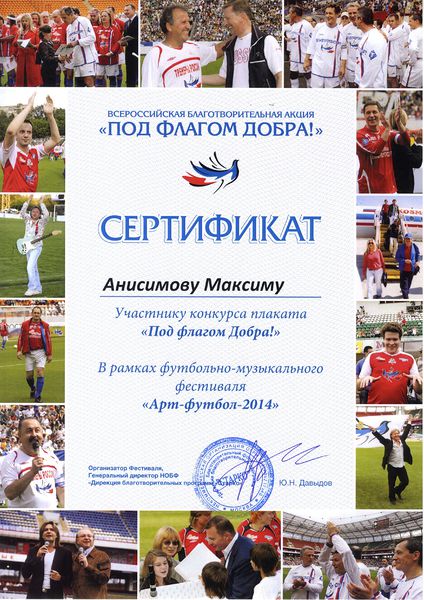 Файл:Сертификат Анисимов Максим.jpg