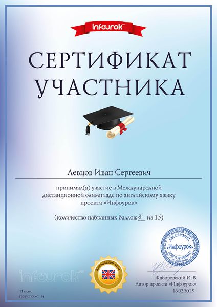 Файл:Сертификат Левцов И.jpg