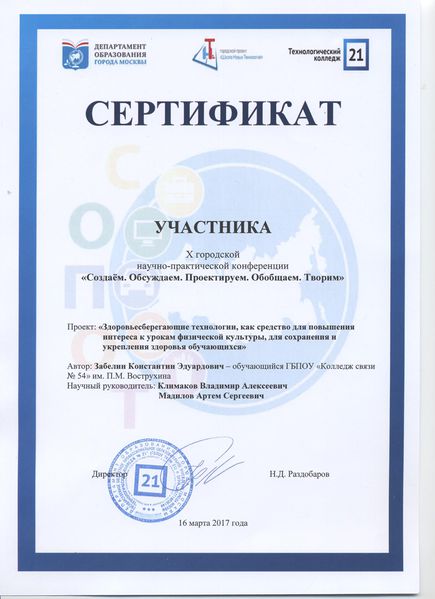 Файл:Сертификат участника Забелин К.jpg