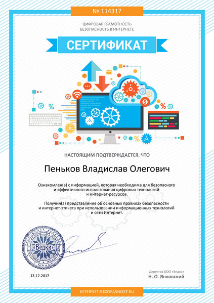 Файл:Сертификат Пеньков В.О.jpg