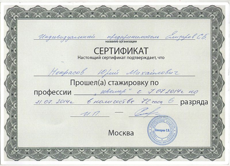 Файл:Сертификат стажировки Некрасова Ю.М..jpg