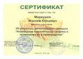 Сертификат участника регионального конкурса Маркушев М., Тольятти, 2015.jpg