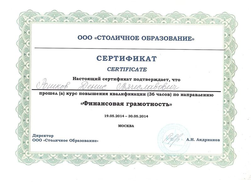 Файл:Сертификат Финансовая грамотность. Рошкова.Д.В.jpg