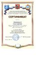 Сертификат участие в конференции школьный музей Овчинникова О.С. 2016.jpg