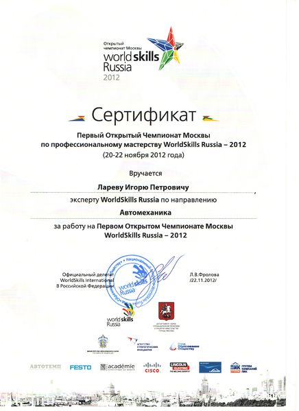 Файл:Сертификат World Skills Ларев И.П..jpg