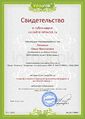 Сертификат проекта infourok.ru № ДВ-179669 Рогозина Е.О..jpg